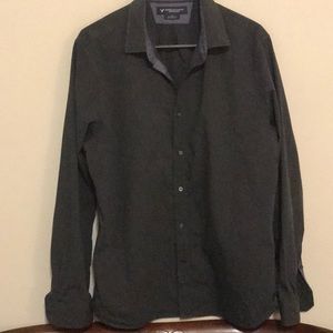 American Eagle Outfitters charcoal grey shirt